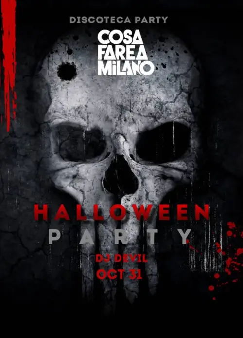 Halloween Discoteca Milano