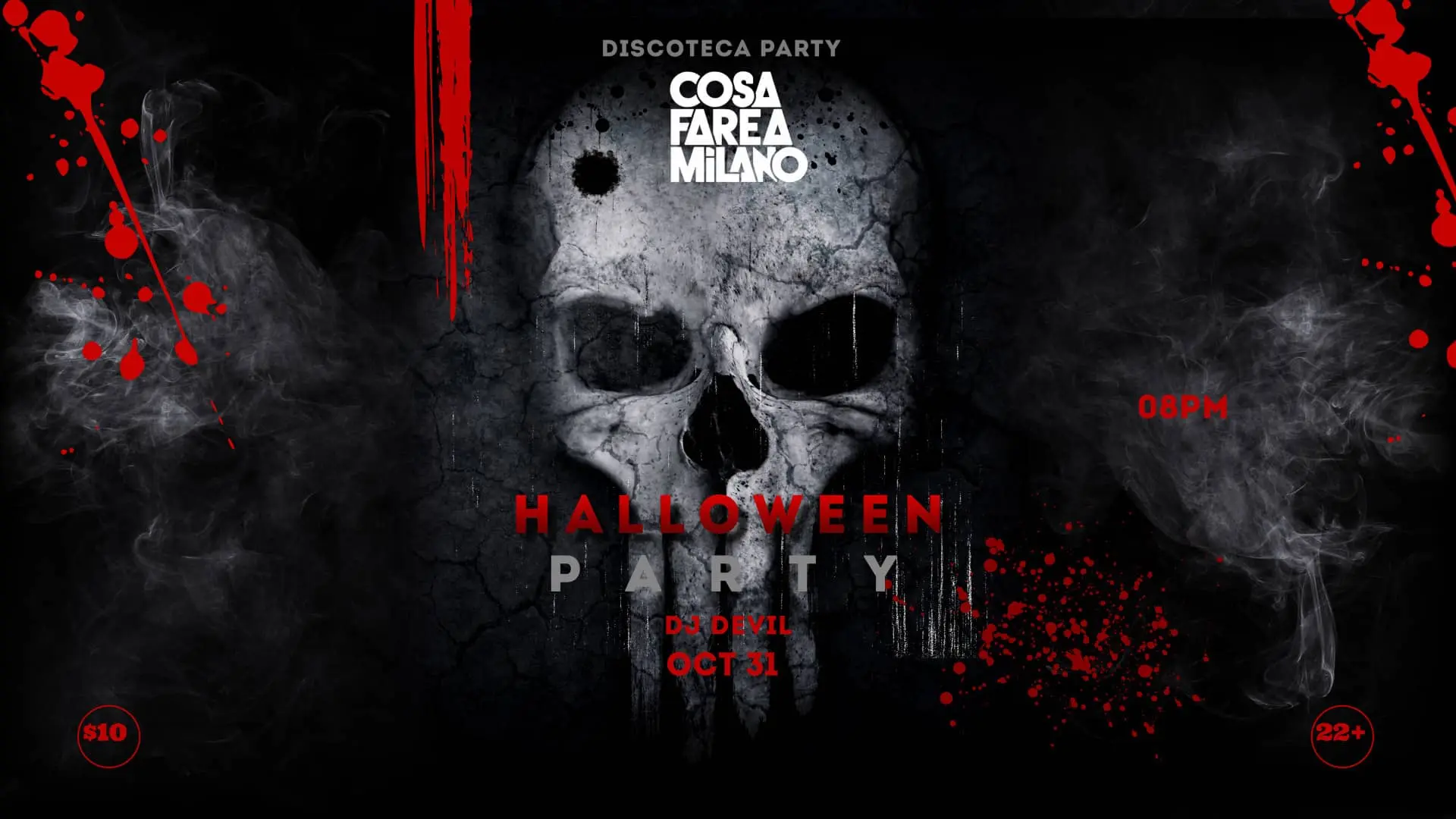Halloween Discoteca Milano