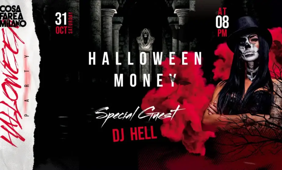 Halloween Money Club Milano