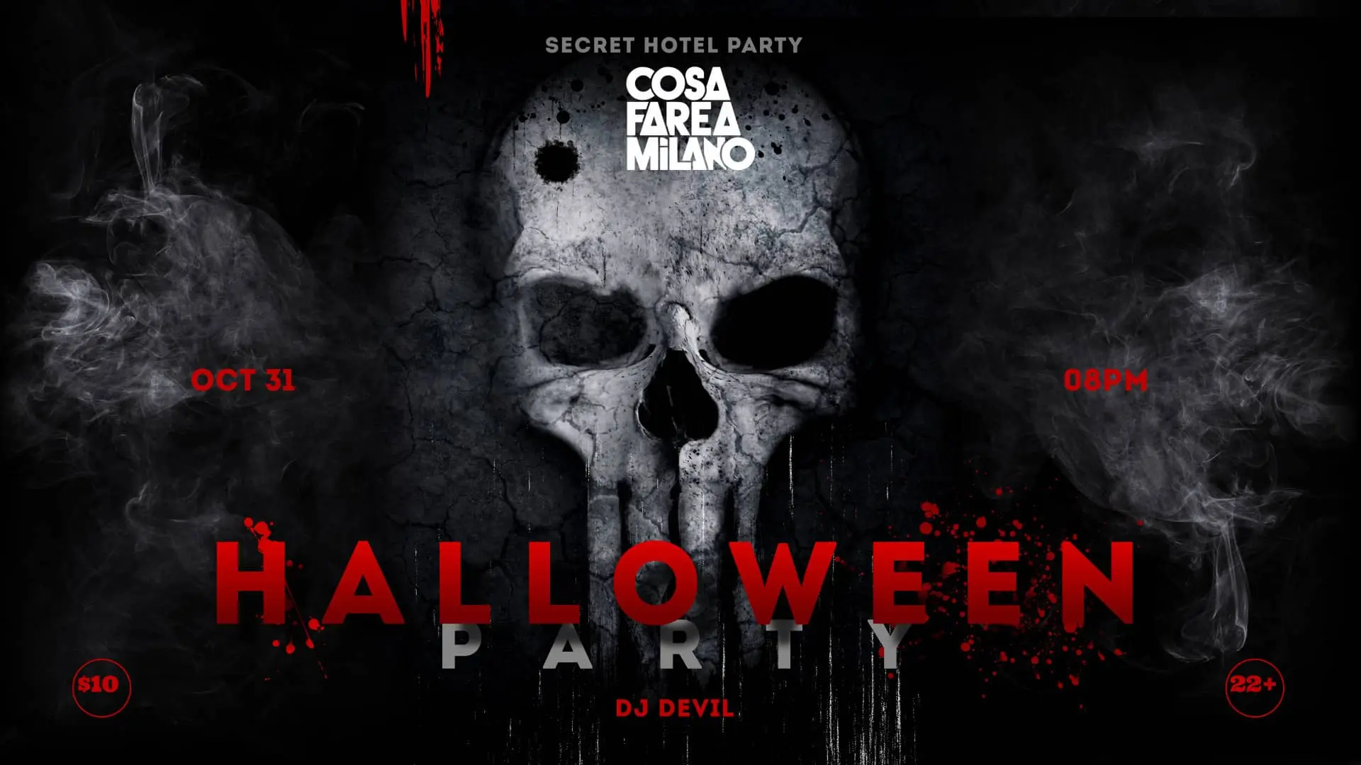 Halloween Hotel Milano